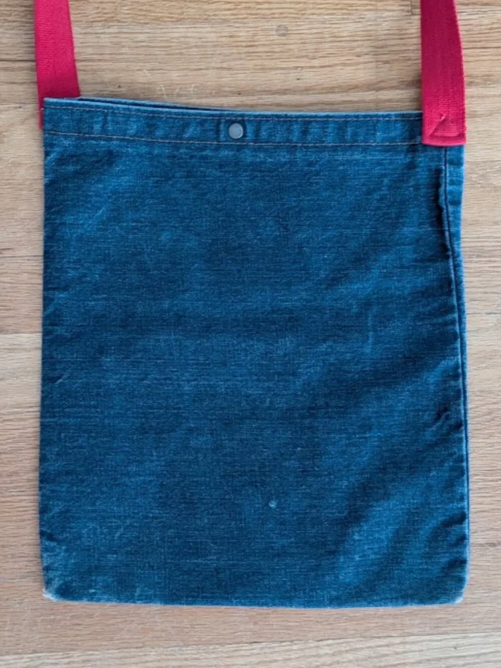 Vintage Levis Big E denim bag 1970s